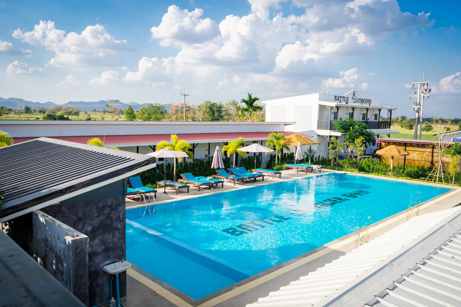 Battle Conquer Phetchabun camp and pool